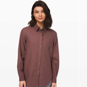 Lululemon Full Day Ahead Shirt